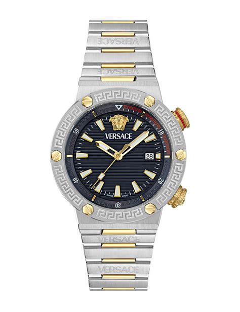 Versace Greca Logo Diver Watch 